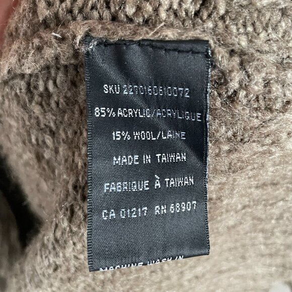 Vintage y2k Le Chateau Fringe Knit Long Cardigan w Tie - Picture 6 of 11